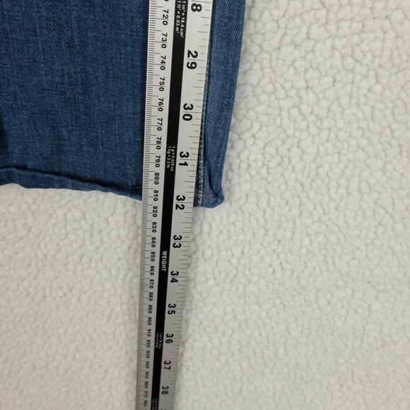 Agave Jeans Mens 36x32 Blue Waterman Straight Leg Medium Wash Denim USA Made - Picture 8 of 14